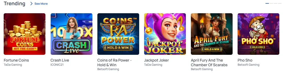 fishandspins casino trending